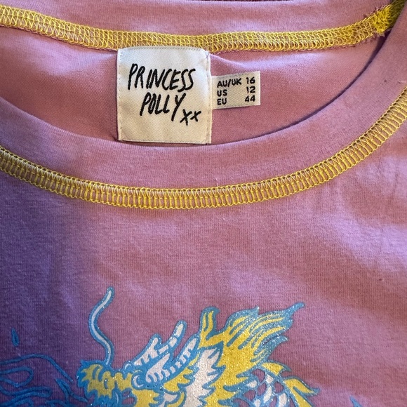 Princess Polly Glitter Dragon Top - Picture 3 of 4